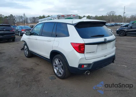 2025 Honda Passport Awd Ex-L from USA, damaged, VIN 5FNYF8H54SB012849